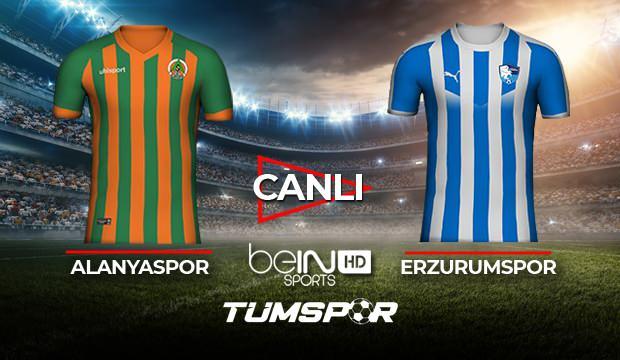 Alanyaspor Erzurumspor maçı canlı izle! BeIN Sports Alanya Erzurum maçı canlı skor takip!