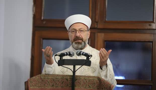 Diyanet İşleri Başkanı Erbaş'tan, Mescid-i Aksa paylaşımı!