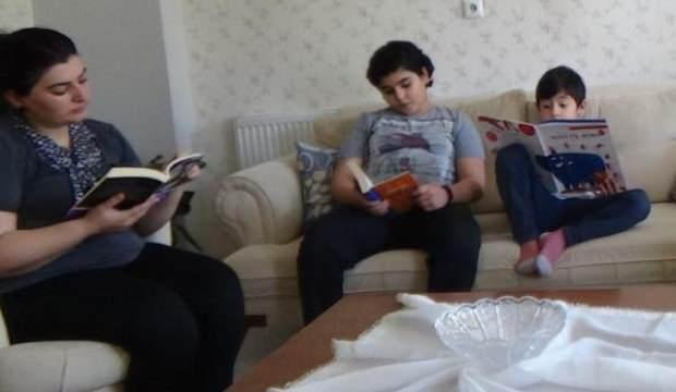 Iğdır'da 'Ben de ailemle kitap okuyorum' projesi