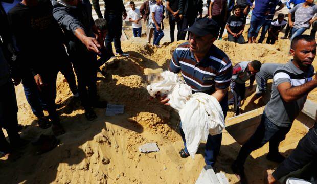 İsrail'in saldırılarında 34 çocuk şehit oldu