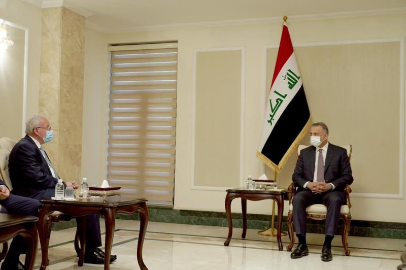 Filistin Dışişleri Bakanı Al-Maliki, Irak Başbakanı el-Kazımi ile görüştü