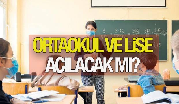 2021 Ortaokul ve liseler ne zaman açılacak? MEB’den açılmayan sınıflar için...