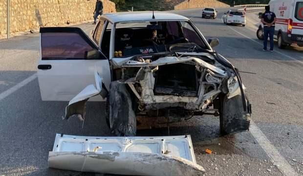 Emet'te trafik kazası: 1 yaralı