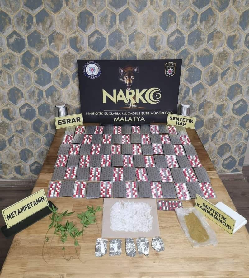 Malatya'da zehir tacirlerine operasyon