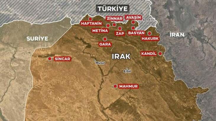 Irak'taki PKK yapılanması