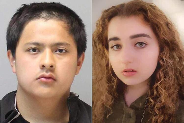 18 yaşındaki Aaron Guerrero (solda) ve 16 yaşındaki Sierra Halseth (sağda)
