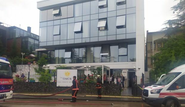 Ankara’da özel bir huzurevinde yangın çıktı