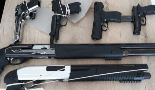 Kahramanmaraş’ta 18 kişiden 18 adet silah ele geçirildi