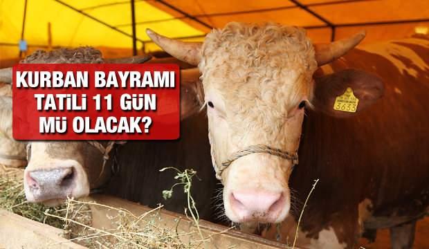 2021 Kurban Bayramı 11 gün tatil olacak mı? Kurban Bayramı ne zaman Temmuz'un kaçında?