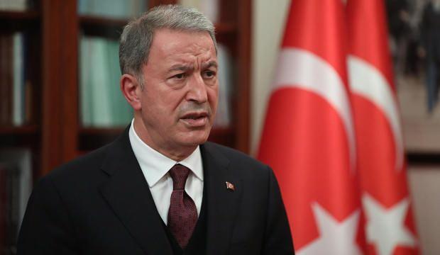 Bakan Akar'dan şehit Piyade Er Rıdvan Sağdıç için taziye mesajı