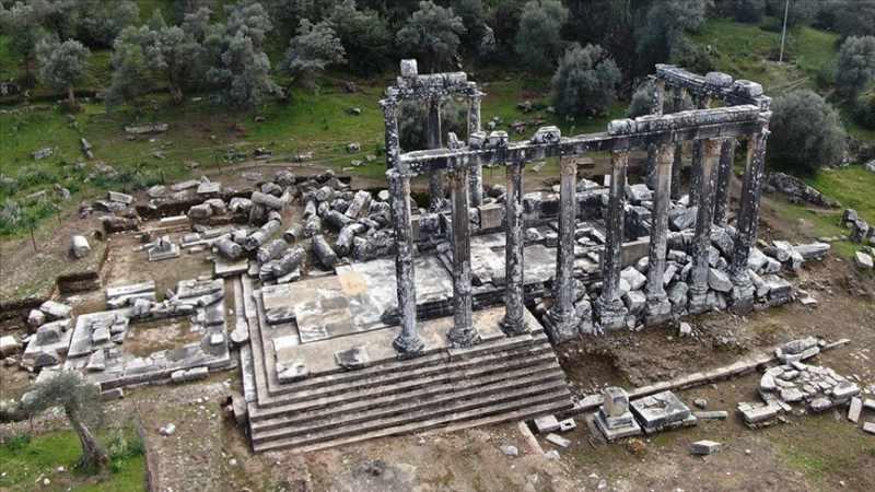 HPNSL_1624026343_8408 2 bin 200 yıllık Zeus Tapınağı eski ihtişamına kavuşuyor
