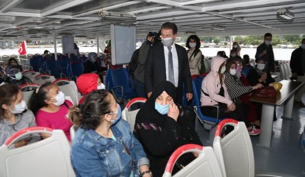 Eyüpsultan'da kadınlara özel boğaz gezileri başladı