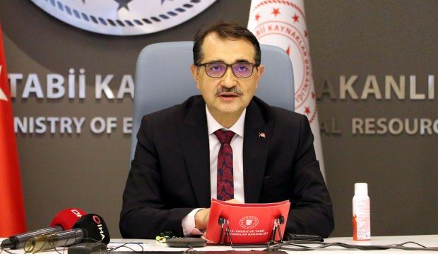Enerji Bakanı Dönmez'den doğal gaz açıklaması