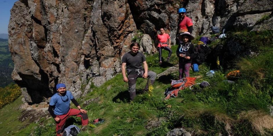 Kaya tırmanıcılarının yeni gözdesi: Kümbet Yaylası