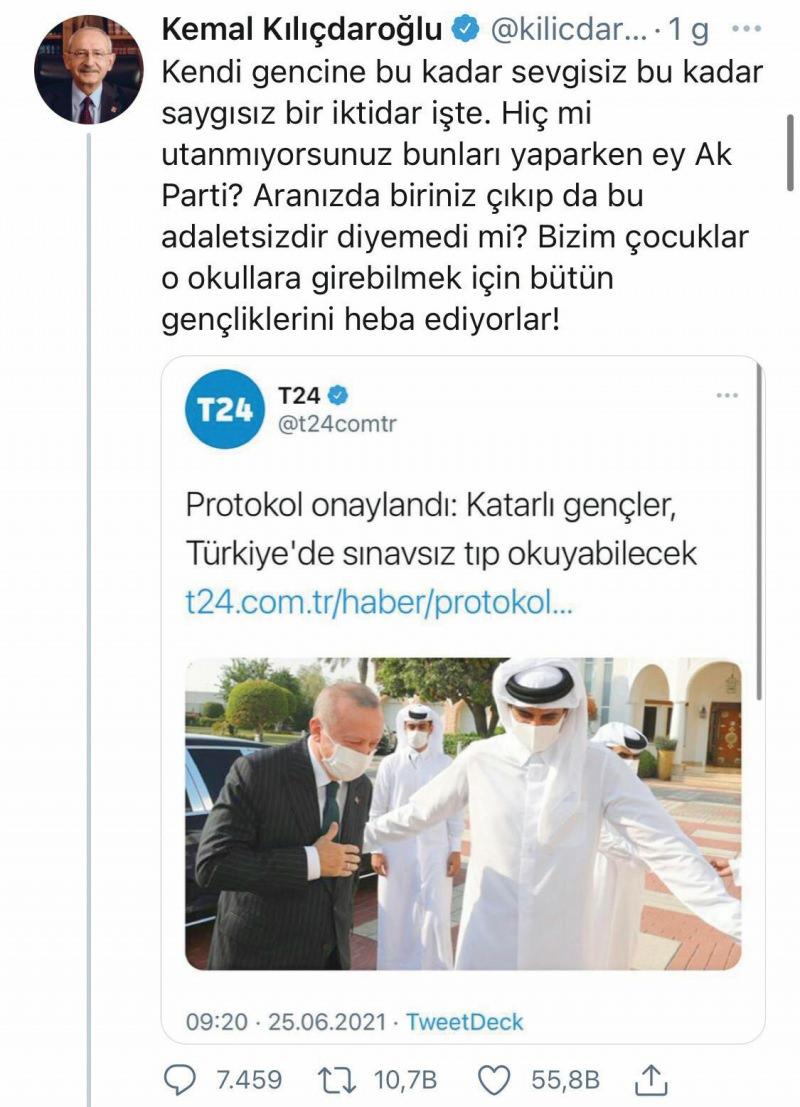  Kılıçdaroğlu, bu haberi paylaşarak yalanı körükledi.