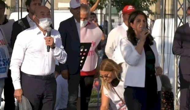 CHP ve HDP'den ortak miting! Kandil'e selam vererek seçim mesajı verdiler