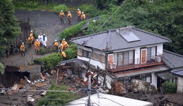Japonya'da sel ve heyelan felaketinin bilançosu artıyor
