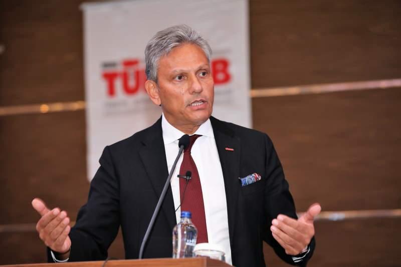 Türkiye Seyahat Acenteleri Birliği (TÜRSAB) Başkanı Firuz Bağlıkaya 