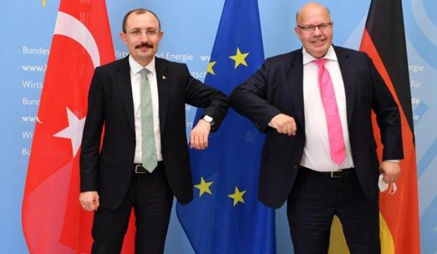 Bakan Muş, Almanya Ekonomi ve Enerji Bakanı Altmaier ile görüştü