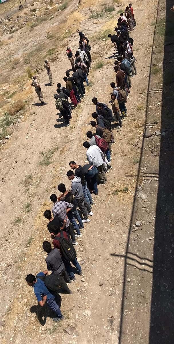 Van'da 113 Afganistan uyruklu göçmen yakalandı