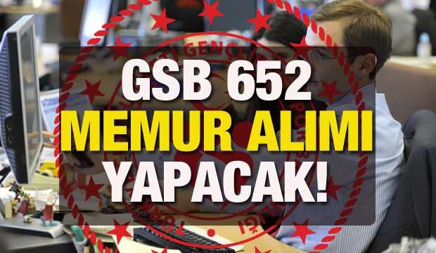 Gençlik ve Spor Bakanlığı KPSSP3 puanıyla memur alımı yapıyor! Üniversite mezunu adaylar dikkat!