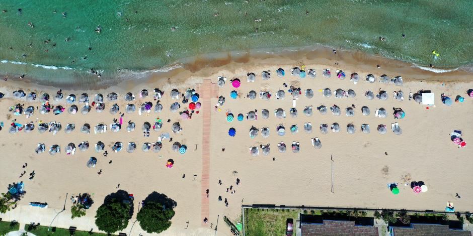Kandıra'nın mavi bayraklı plajları tatilcileri bekliyor 