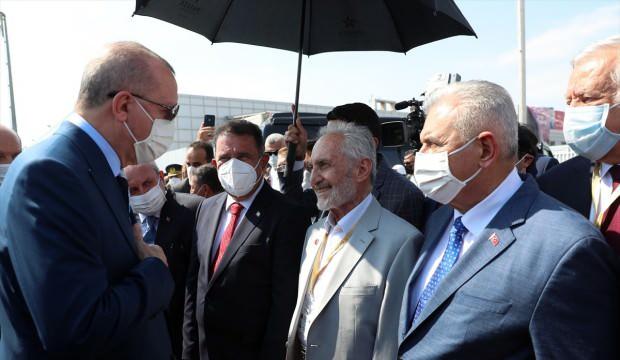 Saadet Partili Asiltürk Başkan Erdoğan'ın Kıbrıs ziyaretine katıldı