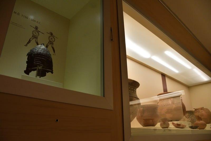 YvSGE_1627812163_8181 Boğazkale Müzesi'nin benzersiz eseri: 2 bin 800 yıllık miğfer