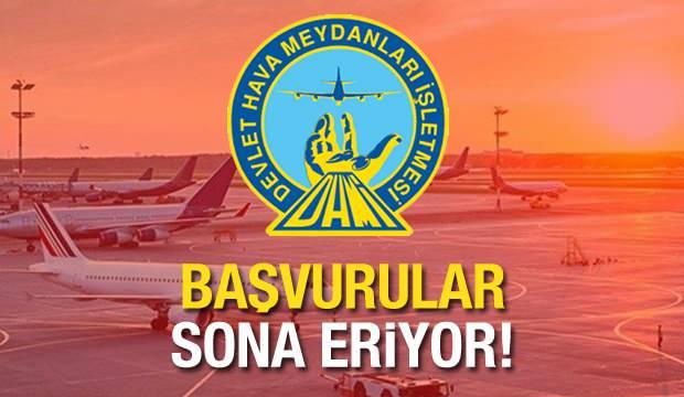 DHMİ lisans mezunlarına yönelik 7 farklı şehirde memur alımı yapacak! 2021 Başvurular bugün sona eriyor...