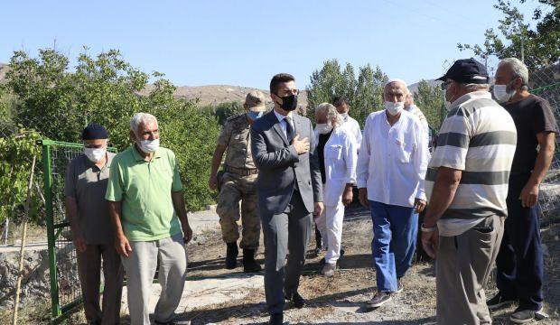 Kaymakam Kaptanoğlu’ndan Büyükköy ziyareti 