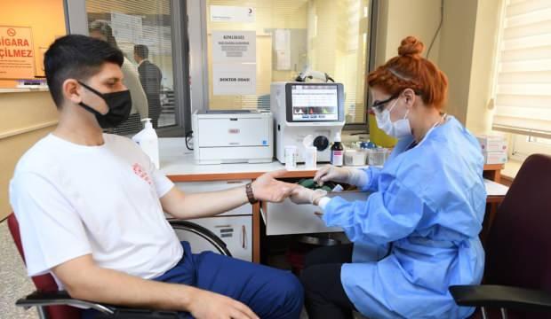 Öğretmenlerimiz hem telafide hem de kan bağışında