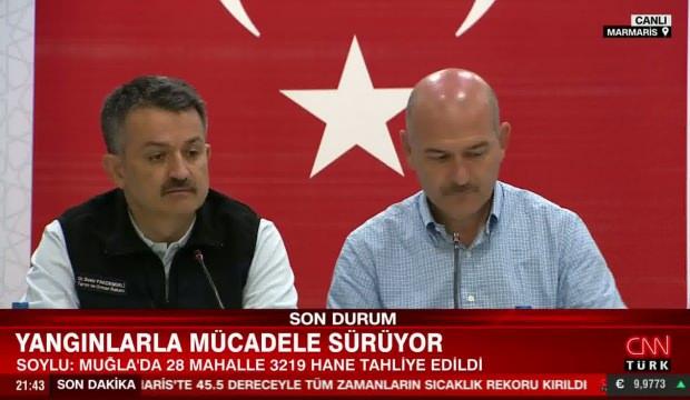 Pakdemirli ve Soylu'dan sosyal medya paylaşımlarına sert tepki