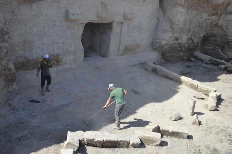 yBCSD_1628324937_0495 Frigya'daki kazılarda 3 bin yıllık Maltaş Tapınağı gün yüzüne çıkarıldı