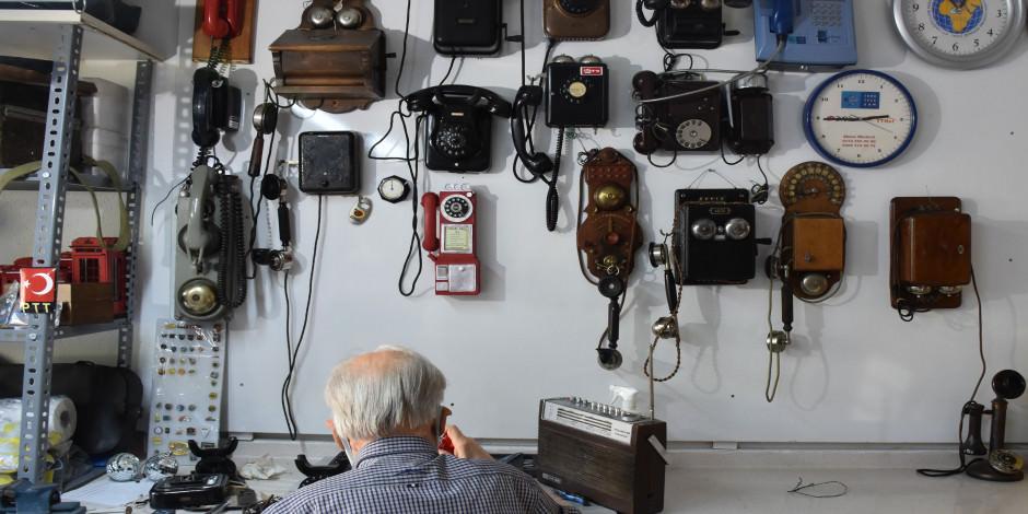 Antik telefonlar müzede sergilenmeyi bekliyor