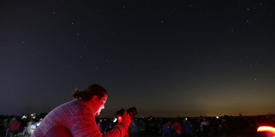 Dev buluşma! 2 bin kişi meteor yağmurunu izledi
