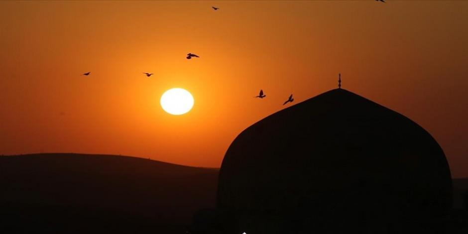 Mardin'de masalsı gün batımı