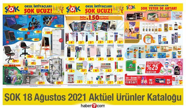 ŞOK 18 AĞUSTOS 2021 AKTÜEL KATALOG ÜRÜNLERİ