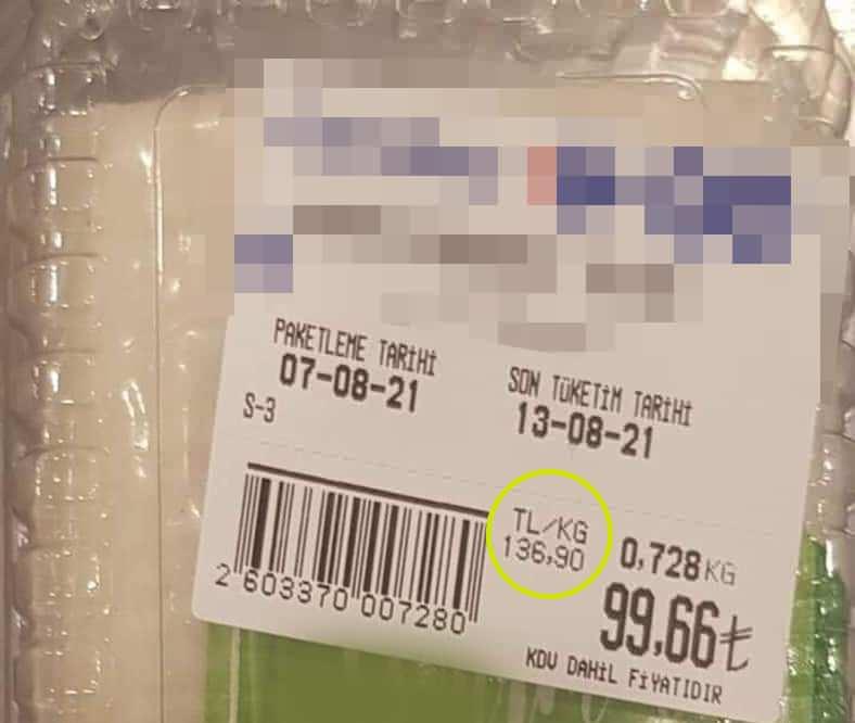 Zamlar sonrası Peynirin kilo fiyatı 140 TL'ye yaklaştı