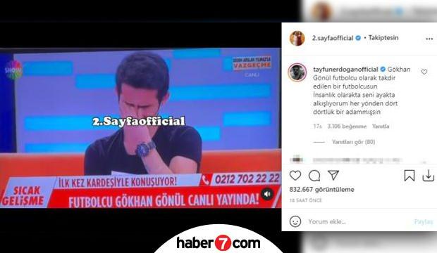 Emrah'ın oğlu Tayfun Erdoğan'dan Gökhan Gönül'e övgü! "Dört dörtlük adammışsın"
