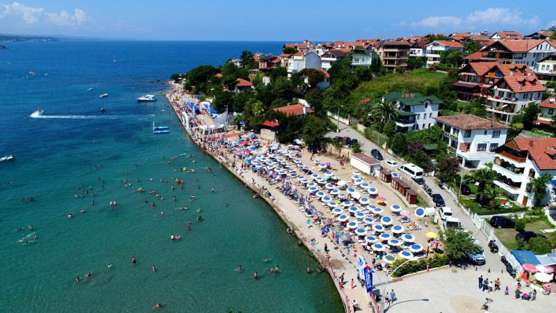 tT2iU_1631275086_8334 Kocaeli'nin mavi bayraklı Cebeci Plajı
