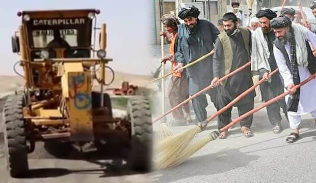 Taliban yönetimi Afganistan'da altyapı çalışmalarına başladı