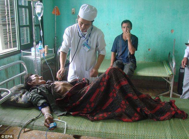 Sağlığı bozulan Ho Van Thanh, 2013 yılında hastaneye yatırılmıştı