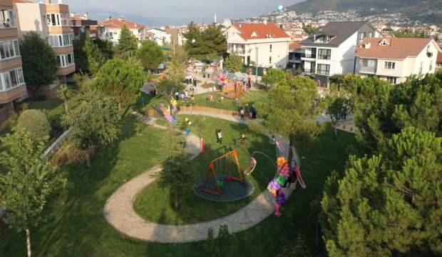 Bursa’da bu park başka, tasarımı çok özel