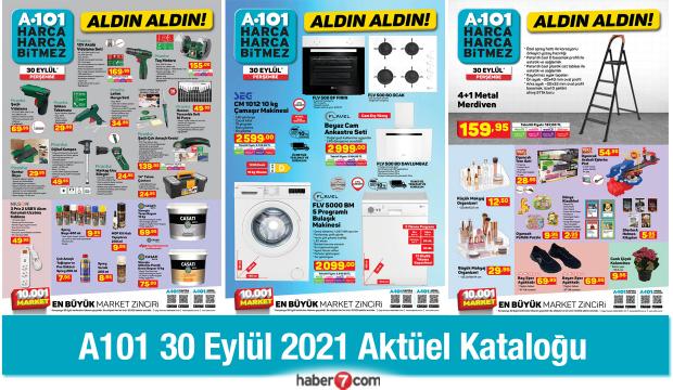 A101 30 Eylül Perşembe Aktüel Katalog Ürünleri! Züccaciye, elektronik, tekstil ürünlerinde..