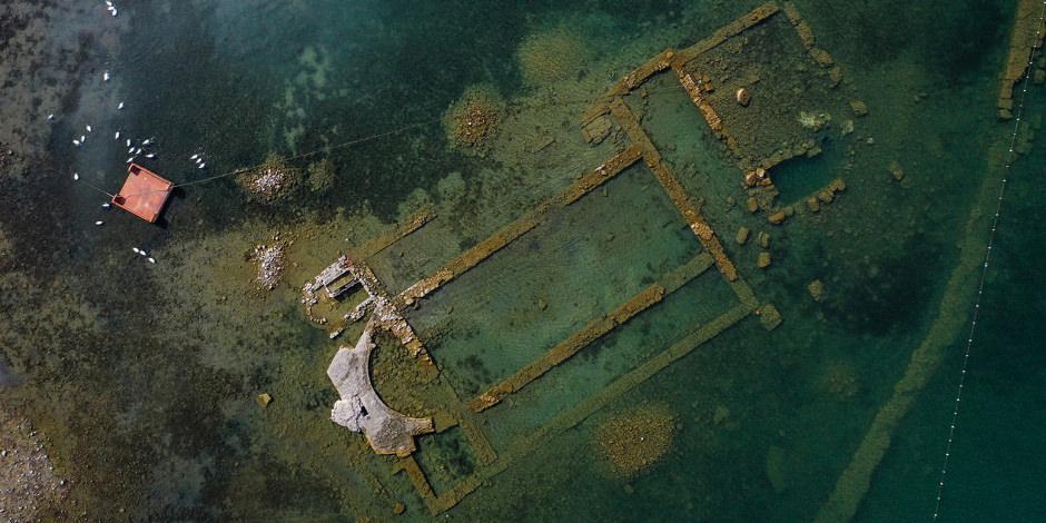 İznik Gölü'ndeki bazilikanın ilginç hikayesi: Gömülerek terk edildi