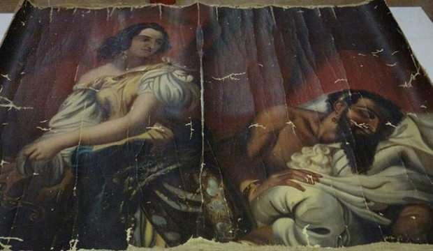 Operasyonda ele geçirilmişti! 140 yıllık tablo orijinal çıktı