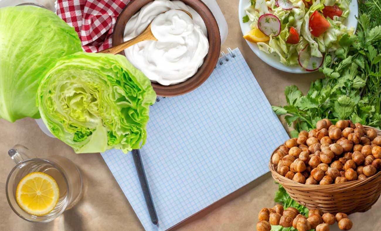 3 günde 5 kilo verdiren yoğurtlu şok salata diyeti! Hızlı kilo verdiren şok diyet listesi 