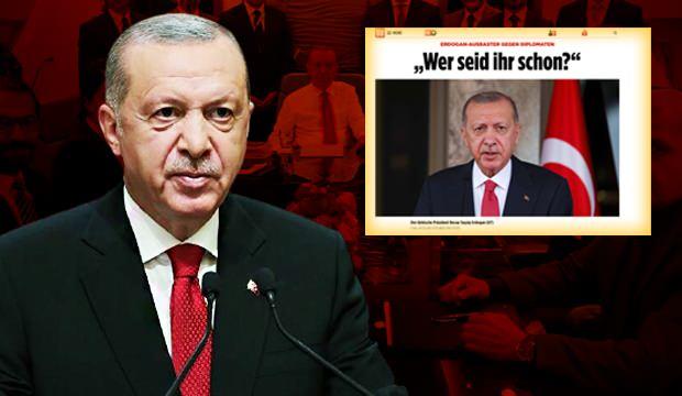 Alman Bild gazetesinden Erdoğan'a çirkin yakıştırmalar