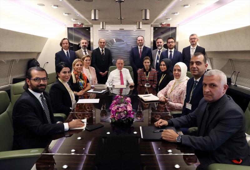 Cumhurbaşkanı Erdoğan Afrika ziyareti dönüşünde uçakta gazetecilerin sorularını yanıtladı