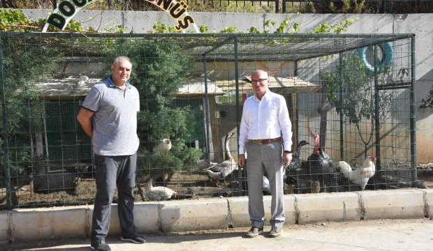 İzmir’de imam hatip lisesinin bahçesi çiftlik oldu